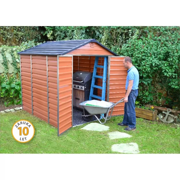 Zahradní domek Palram Skylight 6x8 hnědý