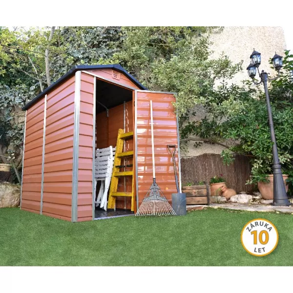 Zahradní domek Palram Skylight 4x6 hnědý