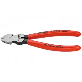 Boční štípací kleště na světlovody (optické kabely) Knipex 72 51 160