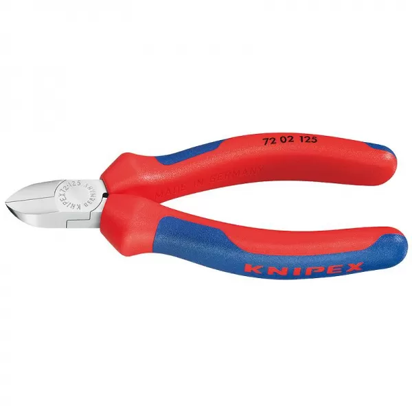 Boční štípací kleště na umělou hmotu Knipex 72 02 125