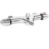 Baterie termostatická vanová rozteč 100mm ramínko 7cm VITTORIA 72026