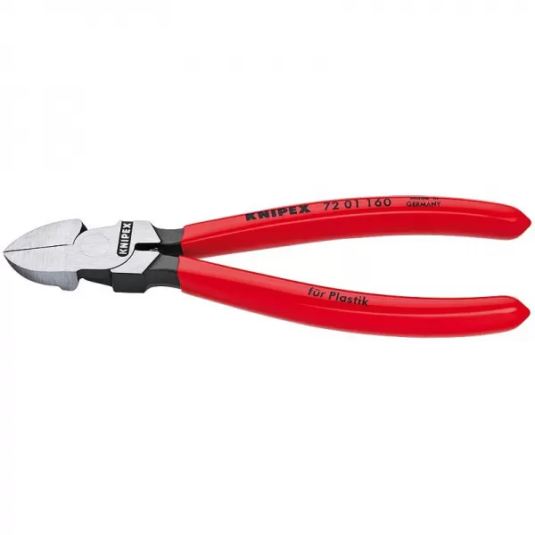 Boční štípací kleště na umělou hmotu Knipex 72 01 160