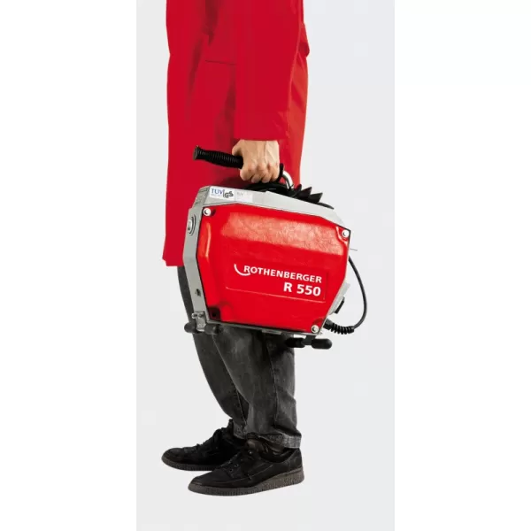 Čistička odpadů základní stroj včetně vodící hadice ROTHENBERGER R 550