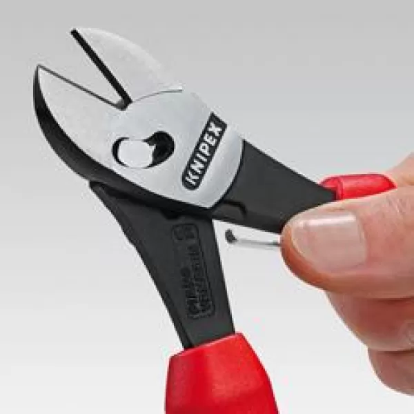 Vysoce výkonné kleště TwinForce na štípání drátu Knipex 73 72 180 F