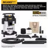 Tichý průmyslový vysavač na mokré a suché vysávání třídy L 25 l DeWALT DXV25S-QT