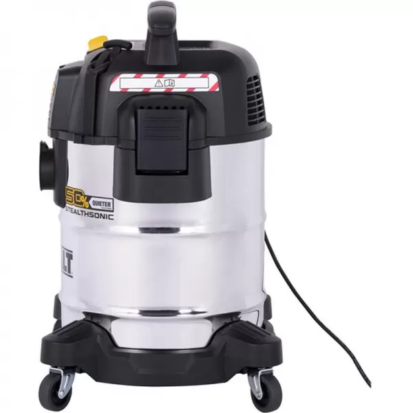 Tichý průmyslový vysavač na mokré a suché vysávání třídy L 25 l DeWALT DXV25S-QT