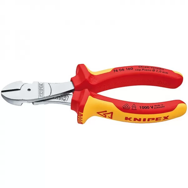 Silové boční štípací kleště Knipex 74 06 160