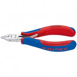 Boční štípací kleště pro elektroniku s vsazeným karbidovým břitem Knipex 77 32 120 H