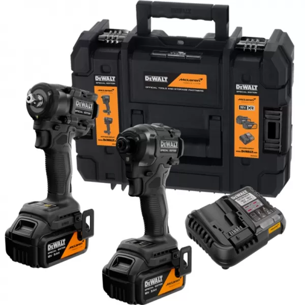Aku kombo sada 18V/2x5,0Ah DCF99M + DCF92M McLaren DeWALT DCK2224MP2T