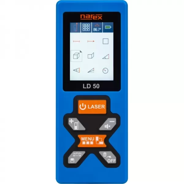 Laserový dálkoměr LD 50 Narex 65406797