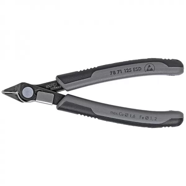 Štípací kleště Electronic Super Knips Knipex 78 71 125 ESD