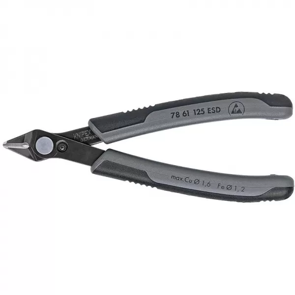 Štípací kleště Electronic Super Knips Knipex 78 61 125 ESD