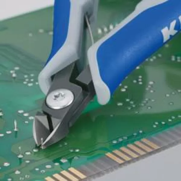 Přesné boční štípací kleště na elektroniku Knipex 79 52 125