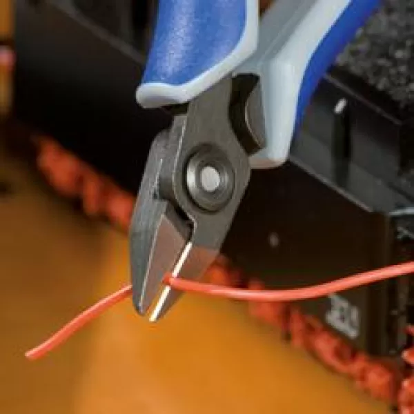 Přesné boční štípací kleště na elektroniku Knipex 79 52 125