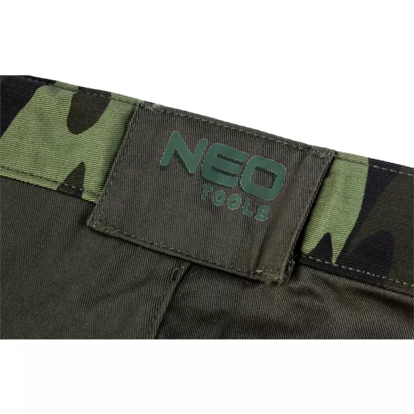 Kraťasy maskáčové CAMO vel. M NEO tools 81-271-M