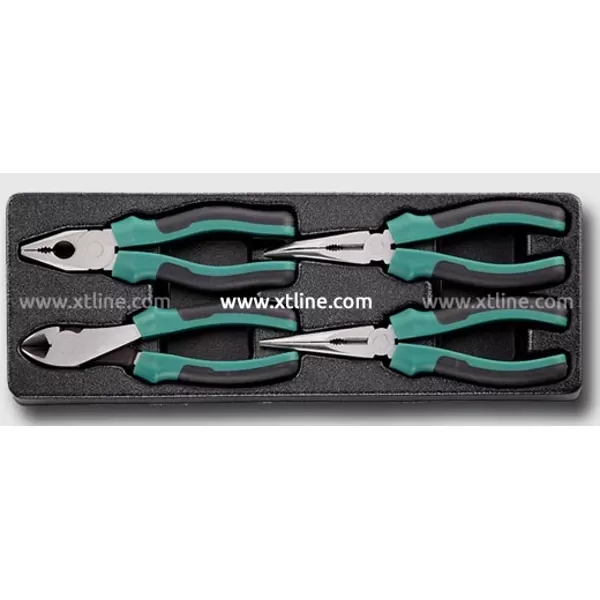 Montážní vozík na nářadí kovový vybavený 215dílů HONITON HA230-104