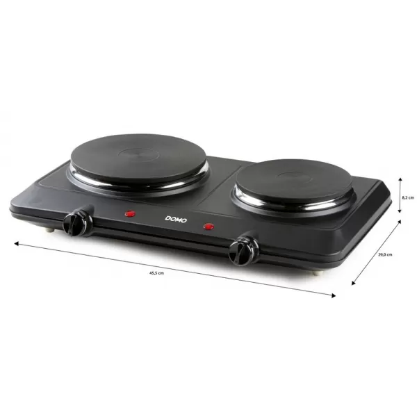 Vařič dvouplotýnkový elektrický DOMO DO30210KP