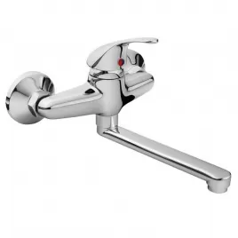 Baterie umyvadlová dřezová rozteč 100mm rovné ramínko 20cm BALLETTO 81008