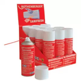 Desinfekční čistící sprej ROTHENBERGER Sanifresh 12 x 400 ml