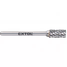 Fréza karbidová válcová s čelním ozubením, 6x13mm, stopka 3mm Extol Industrial 8703813