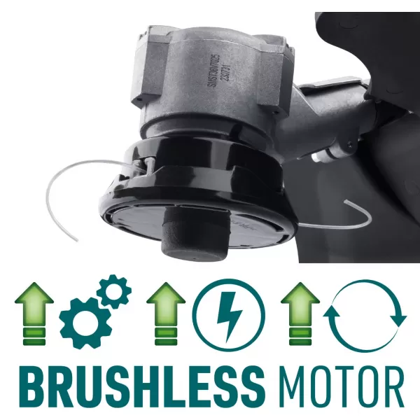 Aku křovinořez 20V 2x2,0 Ah BRUSHLESS EXTOL INDUSTRIAL 8791900