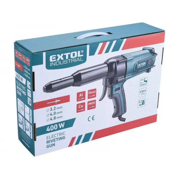 Elektrická nýtovací pistole EXTOL INDUSTRIAL 8794550