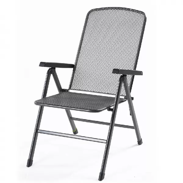 Polohovatelné křeslo z tahokovu SAVOY BASIC