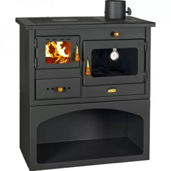 Sporák na tuhá paliva Prity 1P34, pravý