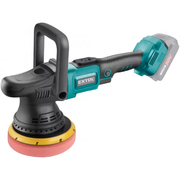 Aku leštička orbitální 20V/bez aku SHARE20V 150mm BRUSHLESS Extol Industrial 8791845
