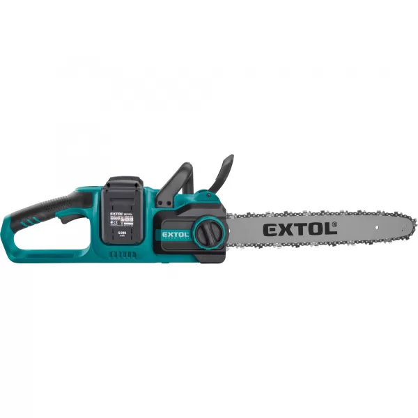 Aku řetězová pila SHARE20V/2x4,0 Ah Extol Industrial 8791920