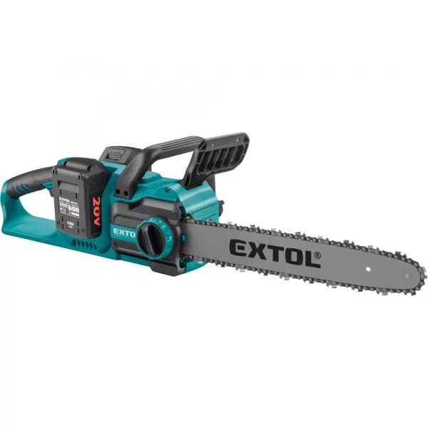 Aku řetězová pila SHARE20V/2x4,0 Ah Extol Industrial 8791920