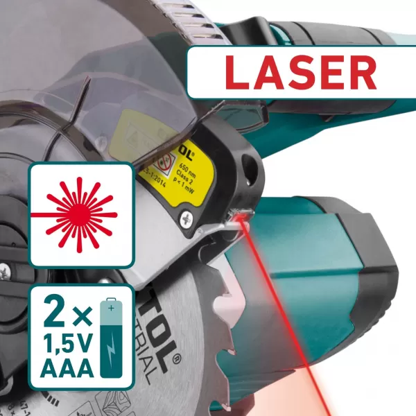 Aku pokosová pila 20V bez aku s laserem SHARE20V BRUSHLESS EXTOL INDUSTRIAL 8791827