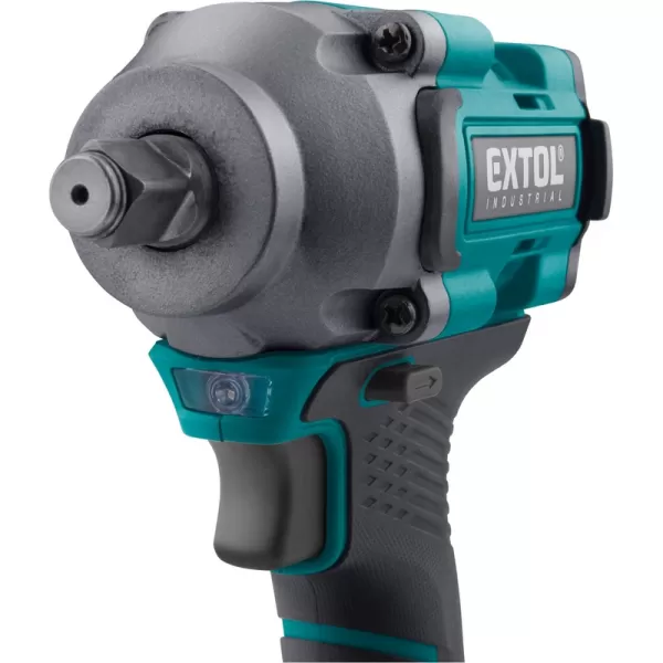 Aku utahovák rázový 1/2" 20V/2,0Ah SHARE20V, 500Nm, BRUSHLESS EXTOL INDUSTRIAL 8791814