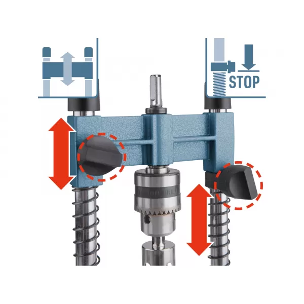 Stojan na vrtačku se sklíčidlem EXTOL PREMIUM 8807005