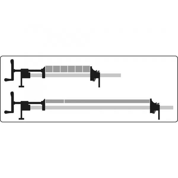 Nastavitelná trubková svěrka 3/4" EXTOL PREMIUM 8815403