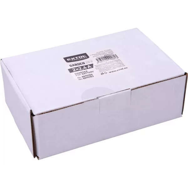 Nabíječka GARDEN20V, 2x2,4A Extol Premium 8895791