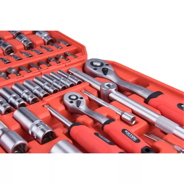 Hlavice nástrčné, sada 110ks, 1/4", 1/2" Extol Premium 8818338