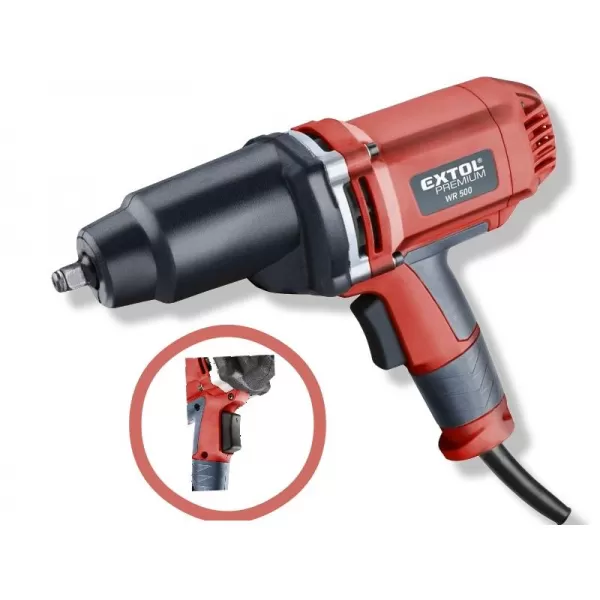 Elektrický rázový utahovák WR 500 EXTOL PREMIUM 8890603