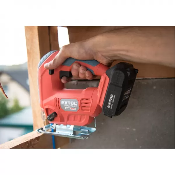Aku přímočará pila SHARE 20V/2,0 Ah Extol Premium 8891824