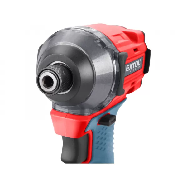 Aku rázový utahovák 1/4" 20V/bez aku SHARE20V BRUSHLESS Extol Premium 8891815