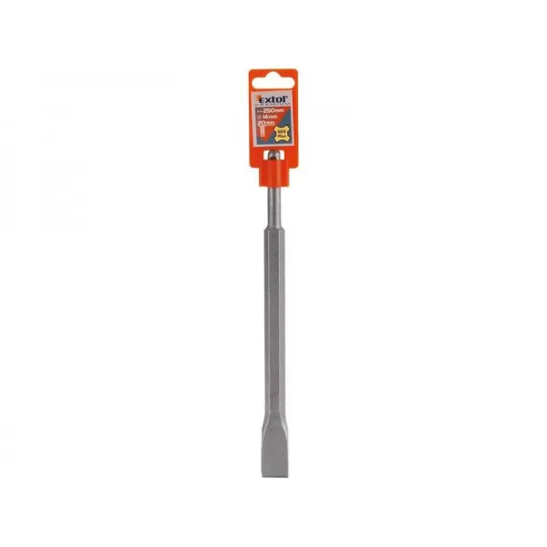 Sekáč plochý SDS PLUS 250x14mm hrot 20mm EXTOL PREMIUM 8801500