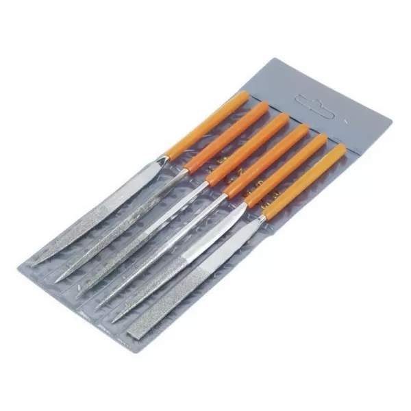 Pilníky diamantové jehlové sada 6ks 160mm EXTOL PREMIUM 8803806