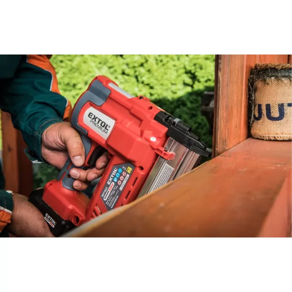 Aku hřebíkovačka / sponkovačka 20V 2,0Ah Extol Premium 8891860