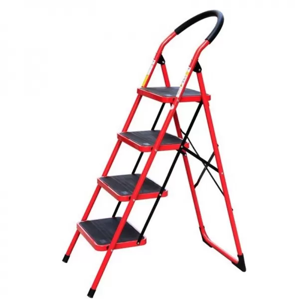 Schůdky skládací ocelové 4 stupně nosnost 150kg 92cm EXTOL PREMIUM 8849032