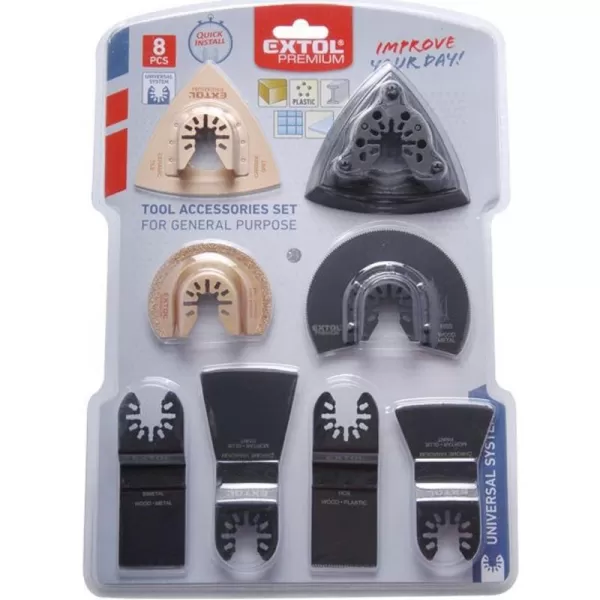 Multifunkční nářadí 8ks, univerzální EXTOL PREMIUM 8803825