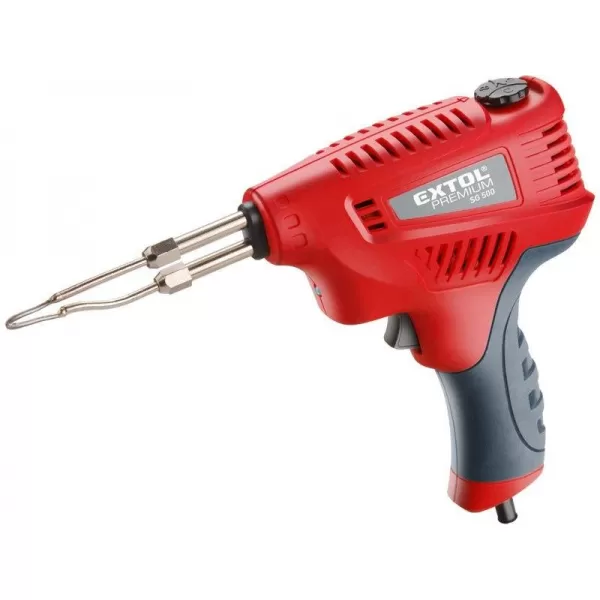 Pájecí pistole s regulací teploty,transformátorová,200W, EXTOL PREMIUM 8894510