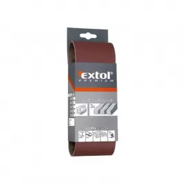 Nekonečný pás brusné plátno bal.3ks P40 EXTOL PREMIUM 8803504