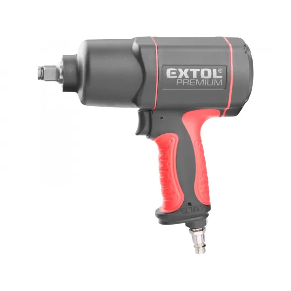 Rázový utahovák 1/2", kompozit, pneu, 800Nm Extol Premium 8865016