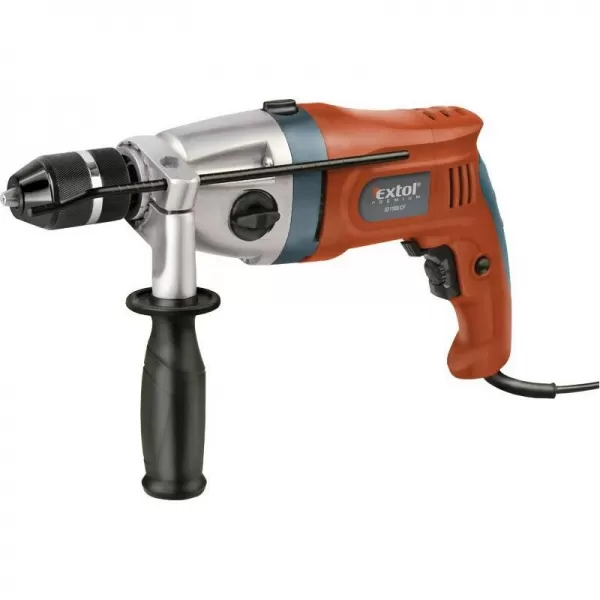 Vrtačka s příklepem 1100W EXTOL PREMIUM ID 1100 CF 8890052