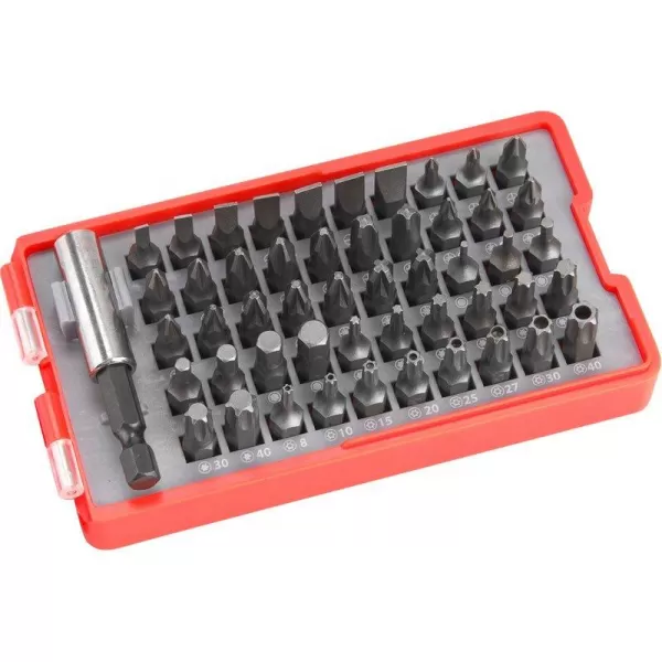Sada hrotů 51ks + magnetický držák hrotů EXTOL PREMIUM 8819642